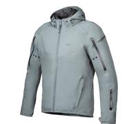 Ixon Burning Veste textile de moto imperméable, Vert clair, Taille L