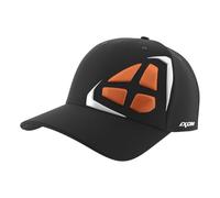 IXON Casquette Mate - Taille unique, Noir/blanc/orange, Taille unique
