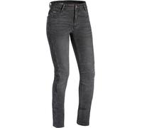 Ixon Cathelyn Lady Motorcycle Jeans, noir-gris, taille XL pour femmes
