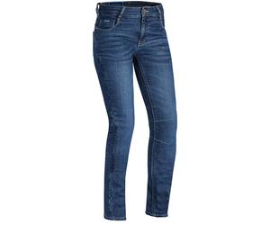 Ixon Cathelyn Pantalon Jeans De moto dames, bleu, taille M pour femmes