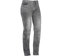 Ixon Cathelyn Pantalon Jeans De moto dames, Gris clair, Taille L