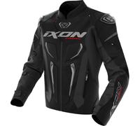 Ixon Cortex Veste textile imperméable à l’eau pour moto, noir/gris, Taille XXL