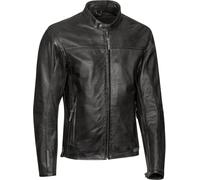 Ixon Crank Veste en cuir de moto, noir, taille 2XL pour homme