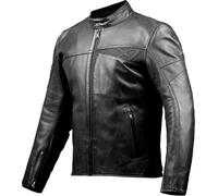 Ixon Cranky Air Veste en cuir de moto perforée, noir, Taille 4XL