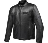 Ixon Cranky-C Veste en cuir de moto, noir, taille 7XL pour homme