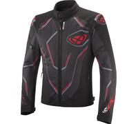 Ixon Demoniak Blouson textile de moto, noir-rouge, taille S pour homme