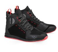 Ixon Freaky WP Chaussures de moto, Noir/Blanc/Rouge, Taille 44