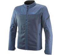 Ixon Fresh Slim Veste textile de moto imperméable, bleu, taille M pour homme