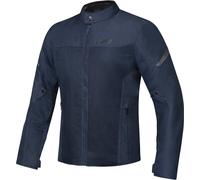Ixon Fresh Slim Veste textile de moto imperméable, bleu, taille XL pour homme
