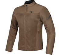 Ixon Fresh Slim Veste textile de moto imperméable, brun, taille 3XL pour homme