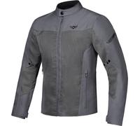 Ixon Fresh Slim Veste textile de moto imperméable, gris, taille S pour homme
