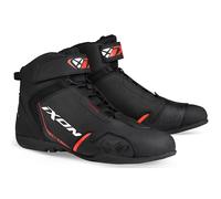 Ixon Gambler 2023 Chaussures de moto, noir-blanc-rouge, taille 45