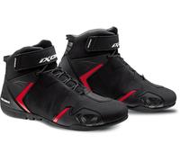 Ixon Gambler WP Chaussures de moto, noir/rouge, Taille 47