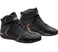 Ixon Gambler WP Chaussures de moto pour dames, Noir/Or, Taille 39