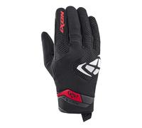 Ixon Mig 2 Airflow Gants de moto, noir-blanc-rouge, taille M pour homme