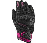 Ixon Mirage Airflow Gants de moto pour dames, noir-pourpre, taille M pour femmes