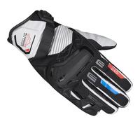 Ixon MS Skeid Gants de moto, noir-gris-rouge, taille 3XL pour homme