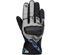 Ixon Gravel Air Gants de moto, noir/gris/bleu, Taille S