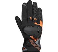 Ixon Gravel Air Gants de moto, noir/orange, Taille S