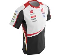 Ixon Honda LCR GP Replica T-shirt pour enfants, noir-blanc-rouge, taille 12 ans pour des gamins