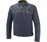 Ixon Hornet Veste textile de moto imperméable, Bleu marine, Taille 3XL