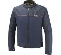 Ixon Hornet Veste textile de moto imperméable, Bleu marine, Taille L