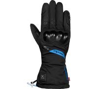Ixon IT Yuga Gants de moto chauffants pour dames, noir/bleu, Taille 2XL