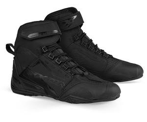 Ixon Killer Chaussures de moto, Noir/Blanc/Rouge, Taille 44