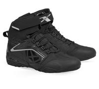 Ixon Killer WP Chaussures de moto pour femmes, Noir/Argent, Taille 39