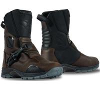 Ixon Klay Bottes de moto imperméables, noir/marron, Taille 45