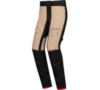 Ixon M-Skd Pantalon textile imperméable à l’eau pour dames, Sable/Noir, Taille S
