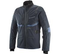Ixon M-Skeid Veste textile de moto, Bleu foncé/bleu clair, Taille M