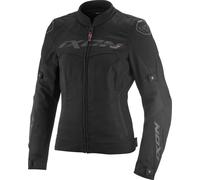 Ixon Meteor 31 Veste textile moto pour femmes imperméable, noir, Taille S