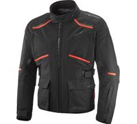 Ixon Midgard Air C Blouson textile de moto, noir/rouge, Taille C-3XL