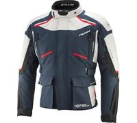 Ixon Midgard C Veste textile de moto imperméable, gris-bleu, taille 2XL pour homme