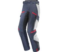 Ixon Midgard Pantalon textile de moto imperméable, Gris/Noir/Bleu, Taille 4XL