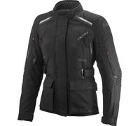 Ixon Midgard Veste textile imperméable à l’eau pour dames de moto, noir, Taille XXL