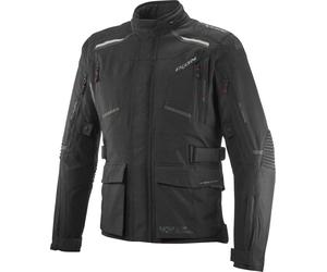 Ixon Midgard Veste textile imperméable à l’eau pour moto, noir, taille L pour homme