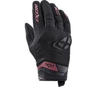 Ixon Mig 2 Gants de moto pour dames, noir-rouge, taille 2XL pour femmes