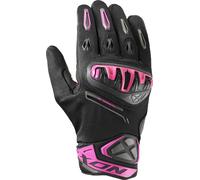 Ixon Mirage Air Gants de moto pour femmes, noir-rose, taille XL