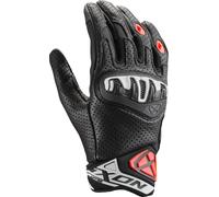 Ixon Mirage Gants de moto, Noir/Blanc/Rouge, Taille M