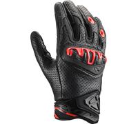 Ixon Mirage Gants de moto, noir/rouge, Taille 3XL