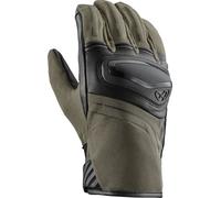 Ixon MS Singery Gants de moto imperméables, Noir/kaki, Taille L