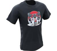 Ixon Nakagami T-shirt pour enfants, noir, taille 12 ans pour des gamins