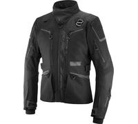 Ixon Odin Long Veste textile de moto imperméable, noir, taille XL pour homme