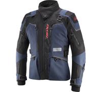 Ixon Odin Veste textile de moto imperméable, bleu foncé/rouge, Taille 3XL