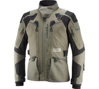 Ixon Odin Veste textile de moto imperméable, Khaki/Noir, Taille 3XL