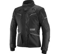 Ixon Odin Veste textile de moto imperméable, noir, taille 4XL pour homme