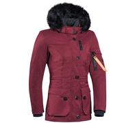 Ixon Ontario Veste de dames moto Textile, rouge, taille 2XL pour femmes
