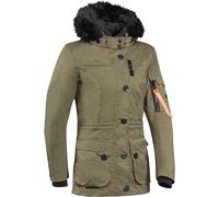 Ixon Ontario Veste de dames moto Textile, vert-brun, taille M pour femmes